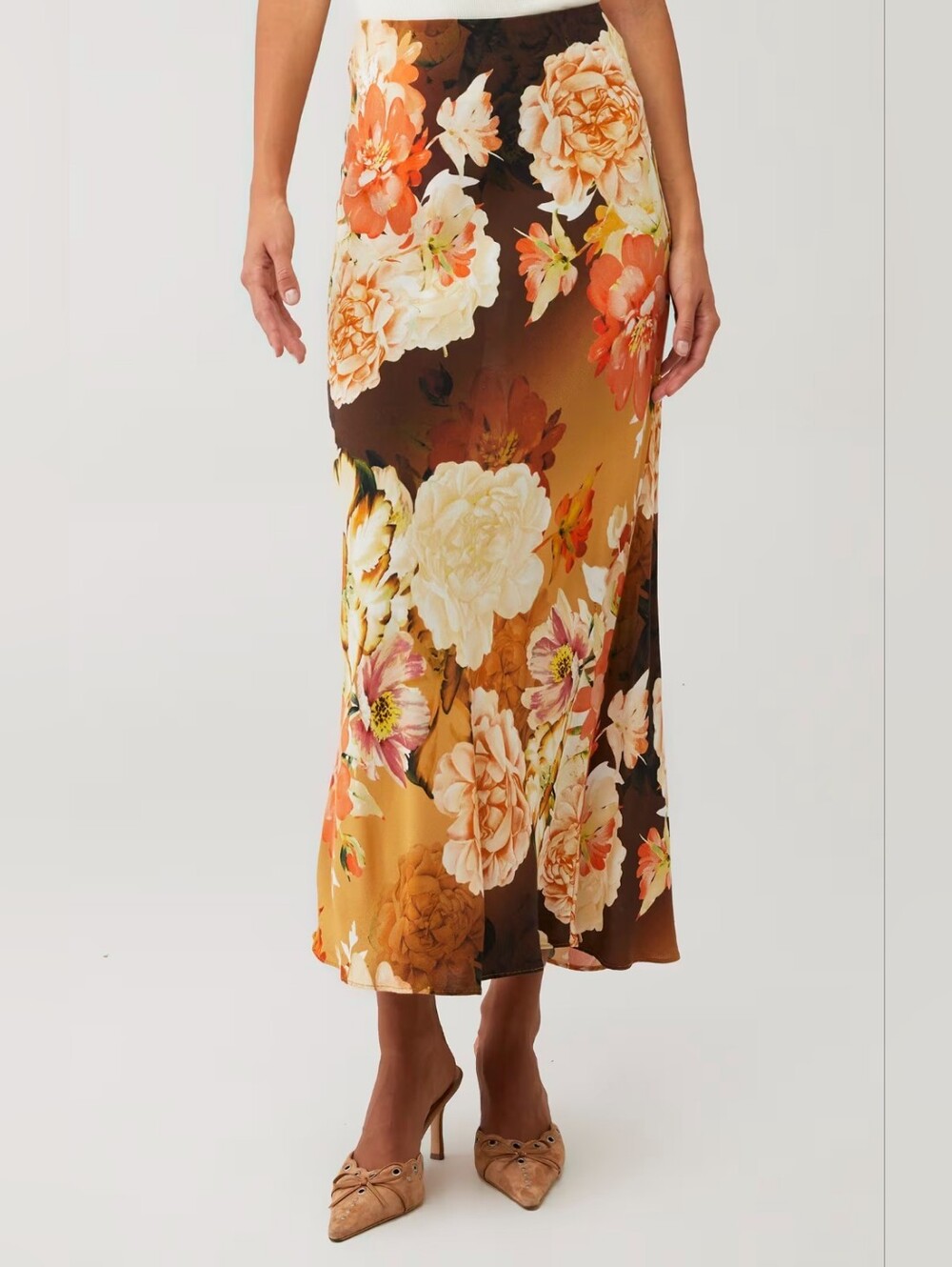Favorite Daughter's The Gwen Skirt in Sienna